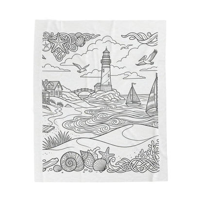 Coastal Escape™ Recolorable Blanket