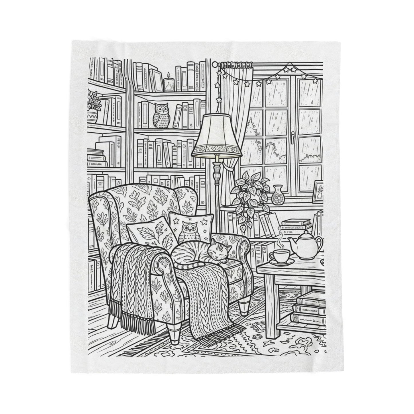 Reading Nook™ Recolorable Blanket