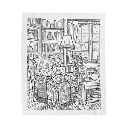 Reading Nook™ Recolorable Blanket