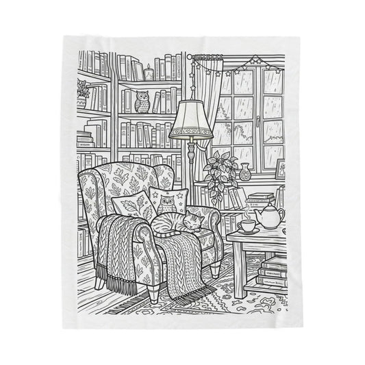 Reading Nook™ Recolorable Blanket