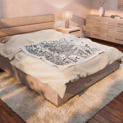 Mountain Retreat™ Recolorable Blanket